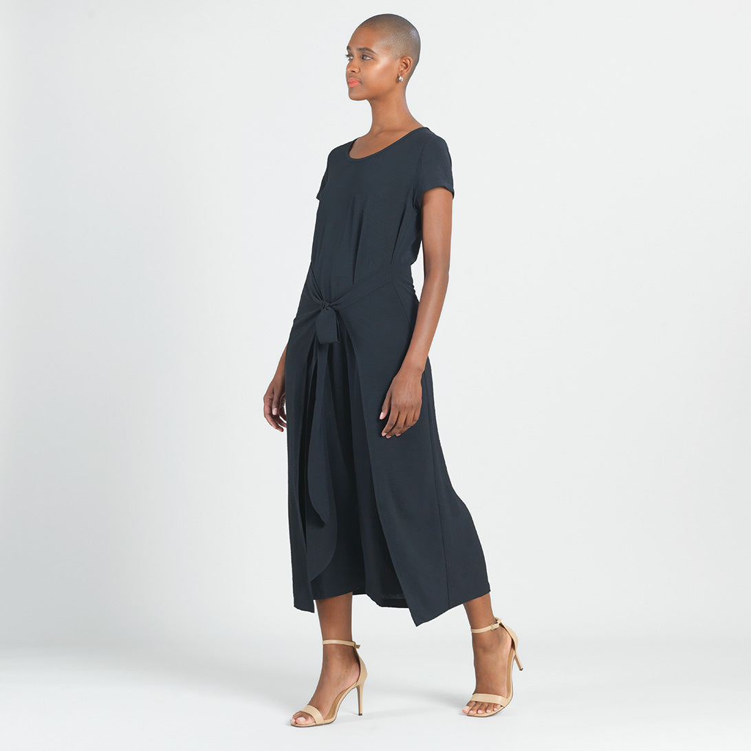 Black shop rayon dress