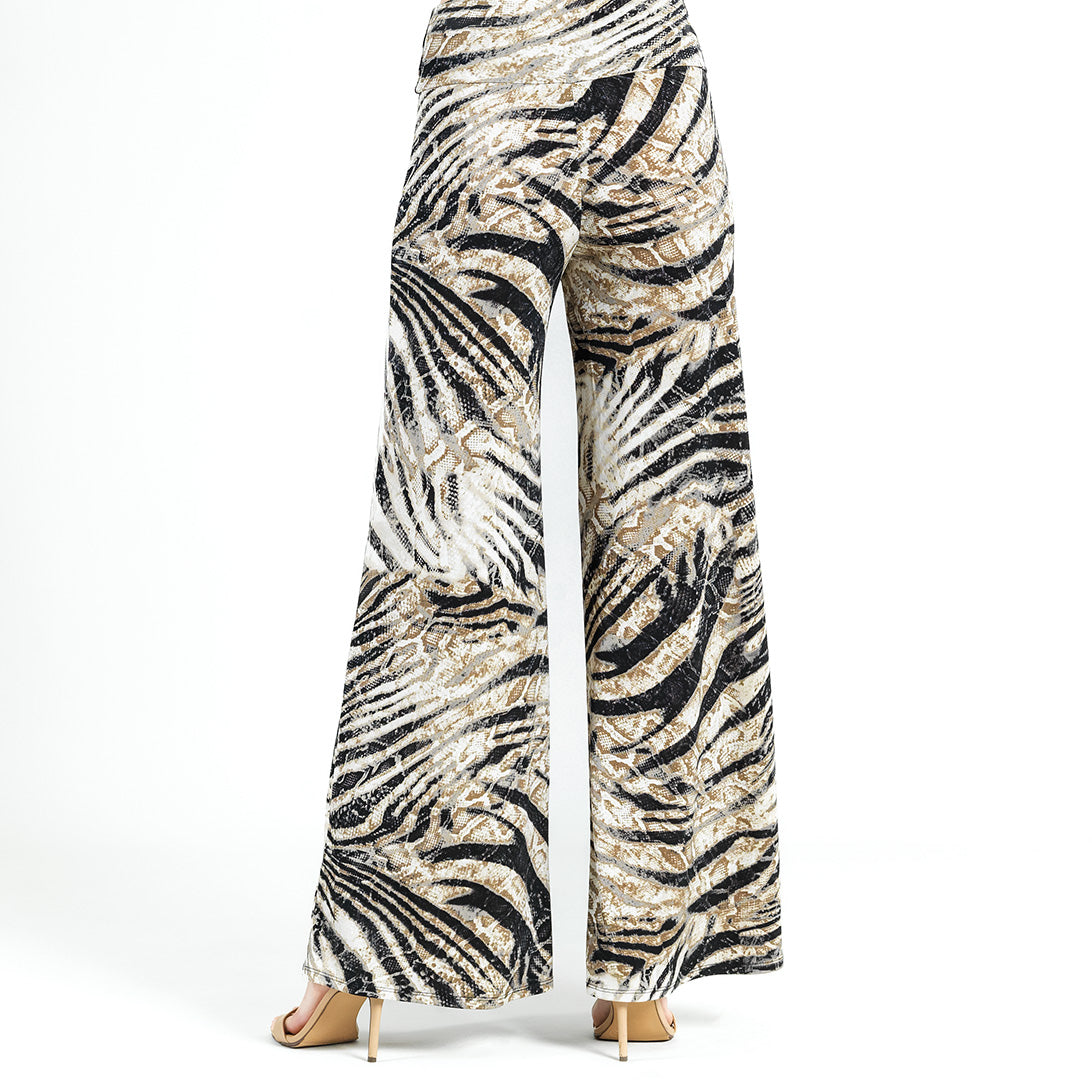 Palazzo Pant Striped Zebra Clara Sunwoo