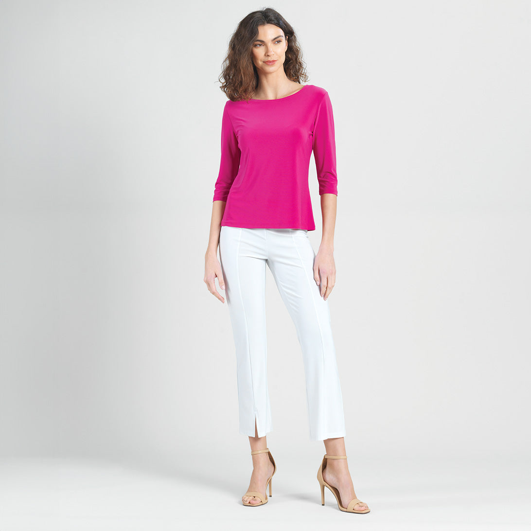 Scoop Neck Half Sleeve Top - 5 Colors