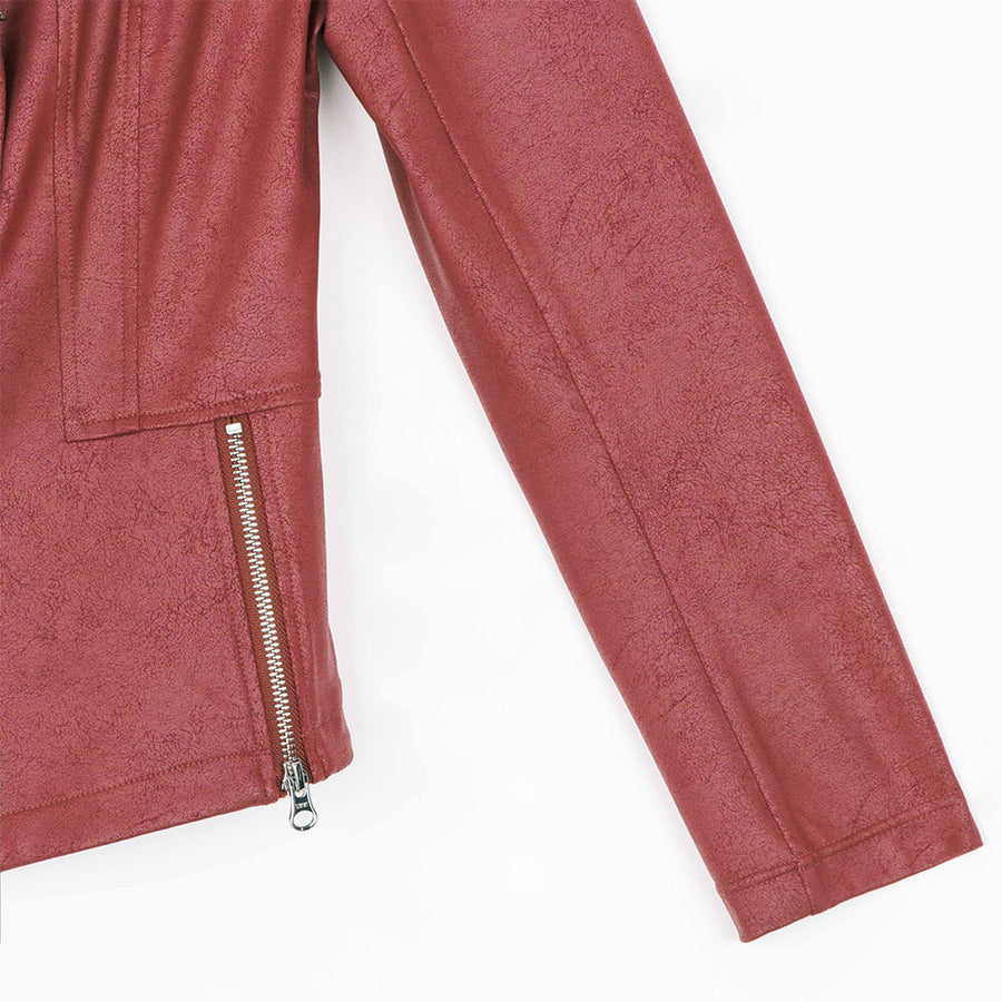 Ruby Liquid Leather Jacket By Clara Sunwoo – Something Different