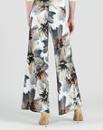 Gauze Knit - Palazzo Pant - Petal Whisper