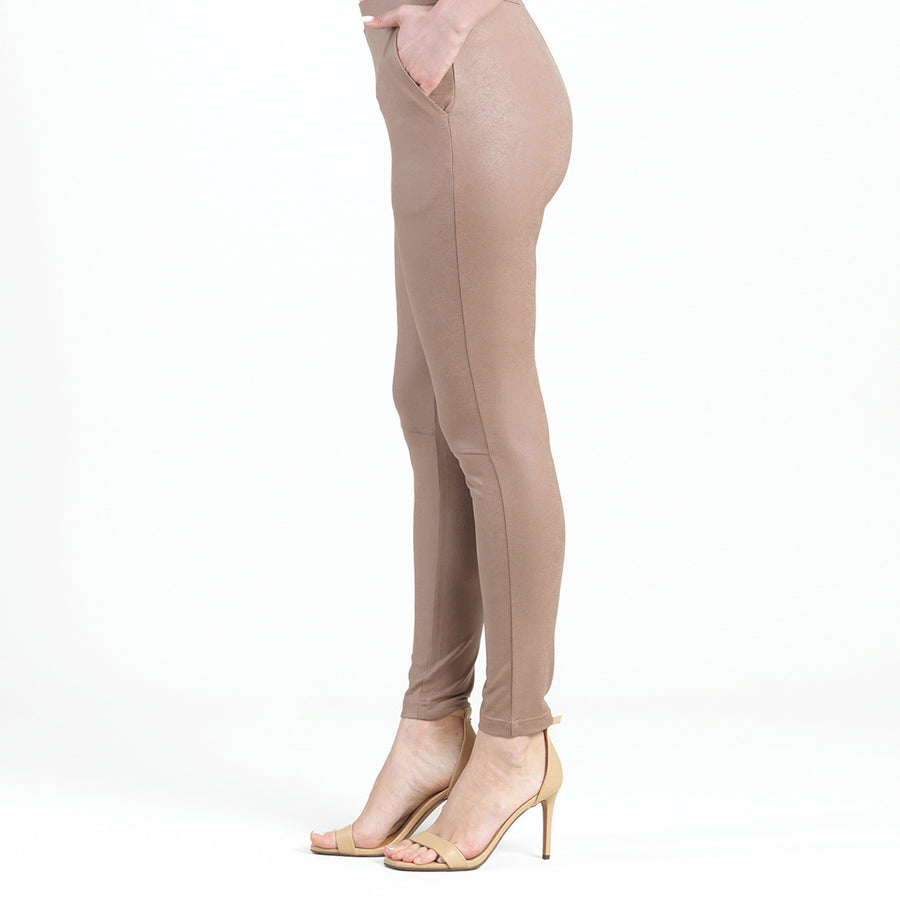 Liquid Leather™ Signature Skinny Pocket Pant - Taupe