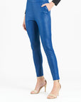 Liquid Leather™ Signature Skinny Pocket Pant - Cobalt