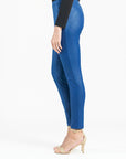 Liquid Leather™ Signature Skinny Pocket Pant - Cobalt