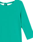 Reversible Back Tie Top - Emerald