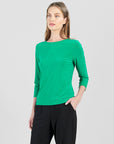 Reversible Back Tie Top - Emerald