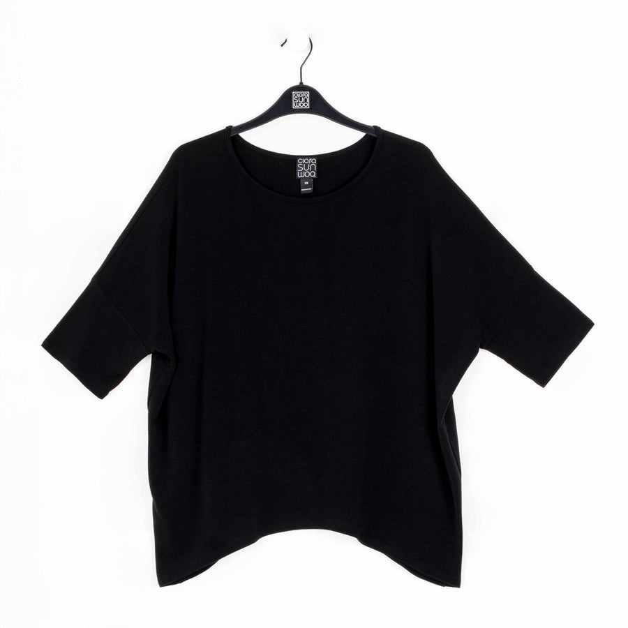 Ultra Cozy - Side Tipped Sweater Top - Black - Limited Sizes! – Clara Sunwoo